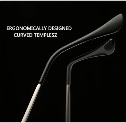 

Солнцезащитные очки без оправы 2027 года для женщин, радужная оправа, ретро-овальная форма, солнцезащитные очки для мужчин, защита от УФ-излучения UV400 MTZJH, 5