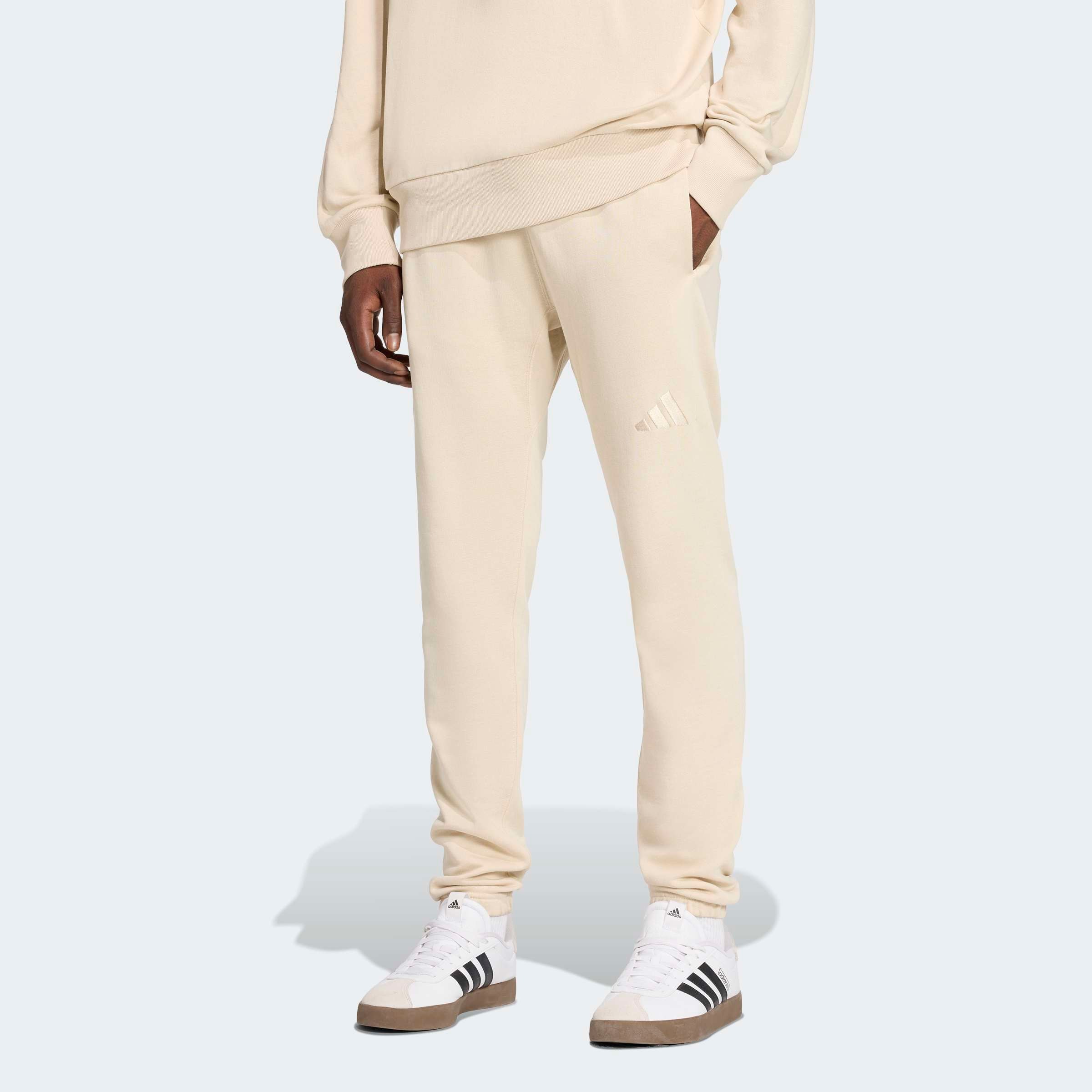 Adidas Sportswear Узкие спортивные штаны 'All Szn' в цвете Cream — фото 3
