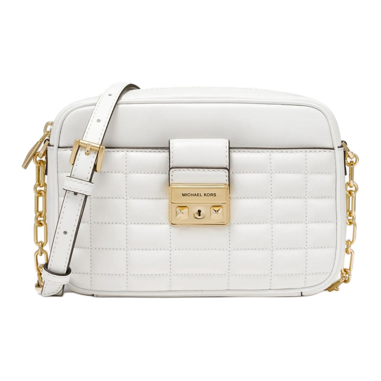 

MICHAEL KORS Сумка через плечо Tribeca из овчины среднего размера женская белая