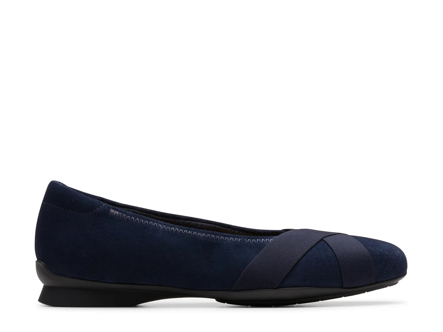 Слипоны Clarks Jazmynn Gem Slip-On, Navy Suede — фото 2