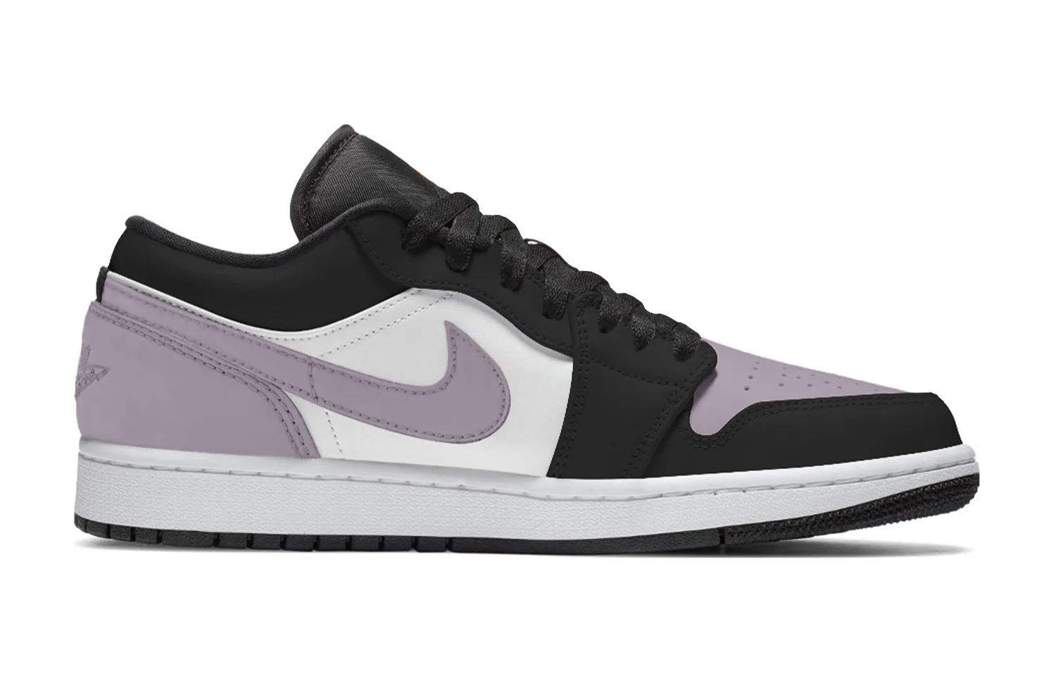 Jordan Кроссовки Air 1 Taro Paste Boba, Taro Purple, нескользящие, износостойкие, дышащие, низкие — фото 3
