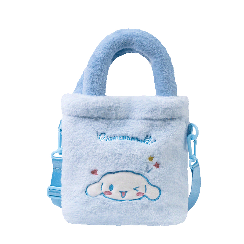 

Маленькая женская сумка через плечо Hello Kitty из полиэстера, разноцветная Sanrio, cinnamoroll plush bandeau handheld mini crossbody bag