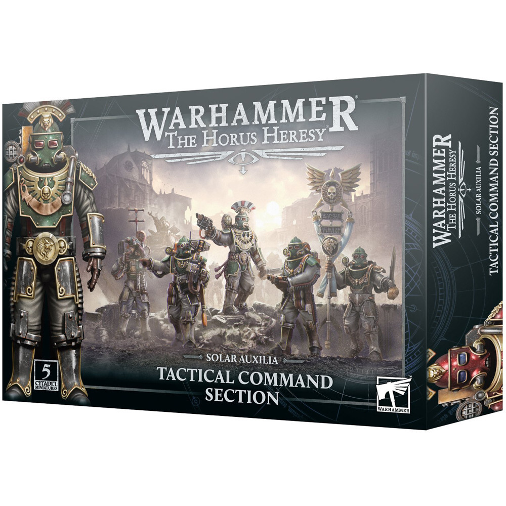 

Миниатюра Games Workshop Warhammer Horus Heresy: Solar Auxilia - Tactical Command Section