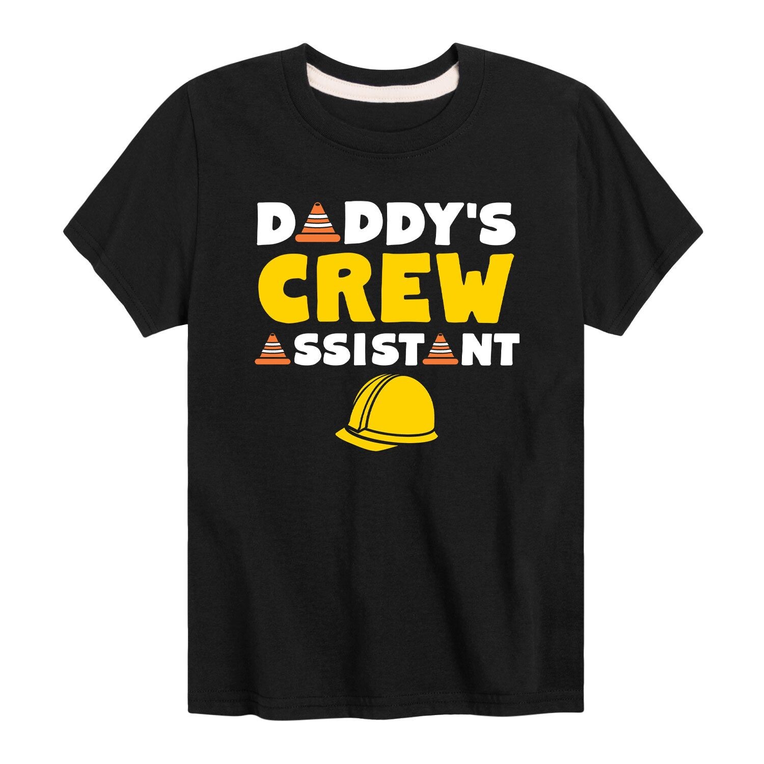 

Футболка с рисунком Daddy's Crew Assistant для мальчиков 8–20 лет Licensed Character, черный