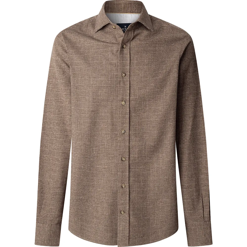 

Рубашка Hackett Brushed Glen Ccheck, бежевый