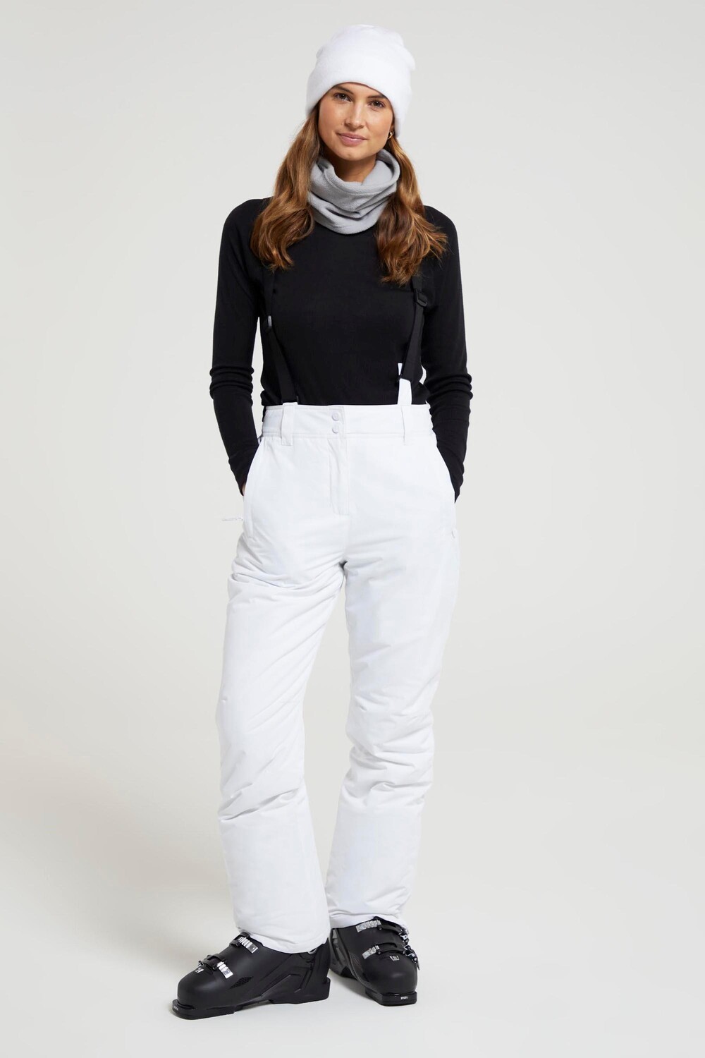 

Водонепроницаемые брюки Moon Slim Ski Pants Mountain Warehouse, белый