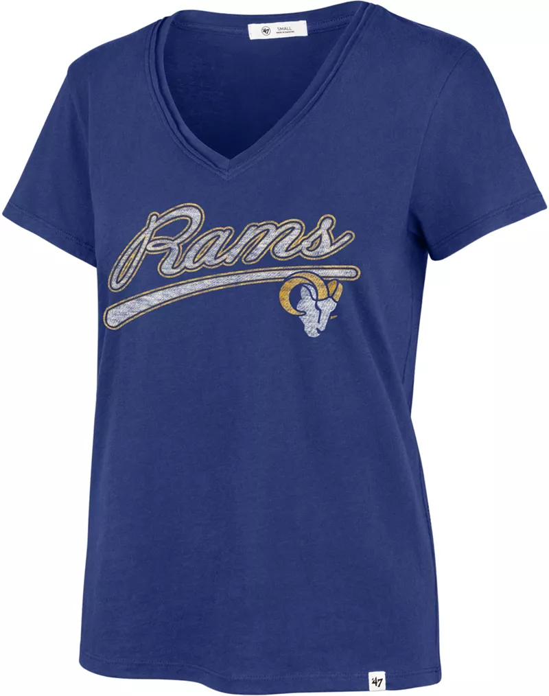 

Синяя футболка Los Angeles Rams Believer Franklin '47 женская