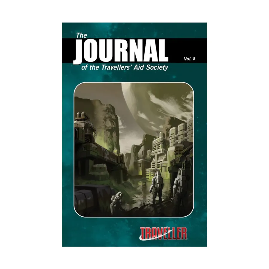 

Journal of the Travellers' Aid Society - Vol. 8, Traveller (Mongoose 2nd Edition) - Core & Assorted, мягкая обложка