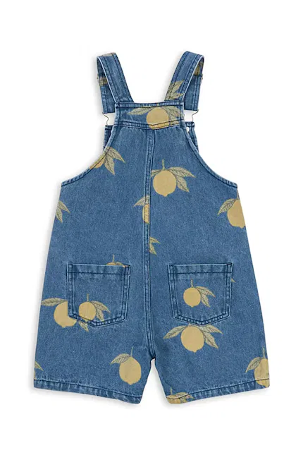 Комбинезон джинсовый MAGOT OVERALLS Konges Sløjd, синий — фото 3