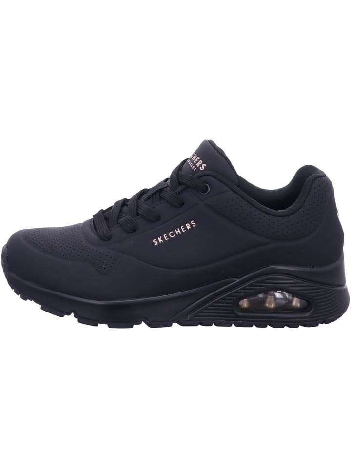 Элегантные туфли на шнуровке Skechers Damen UNO STAND ON AIR, черный — фото 2