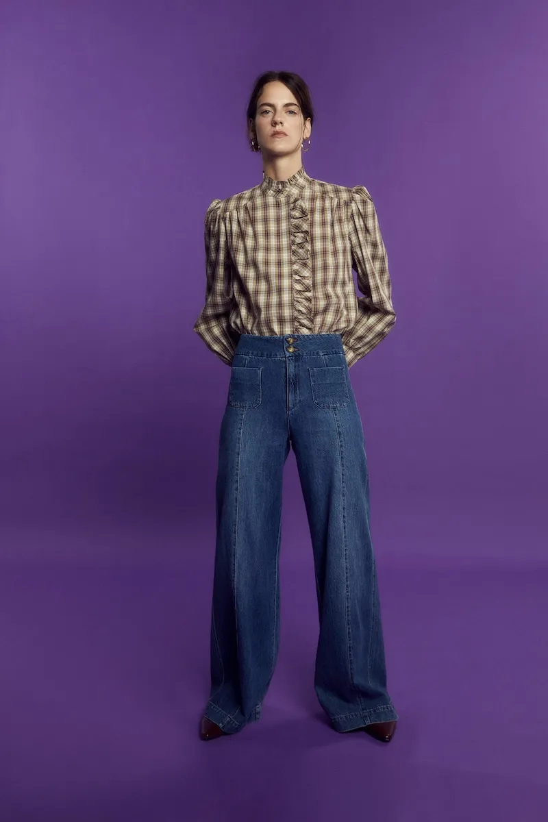 

Расслабленные джинсы Sfera, синий