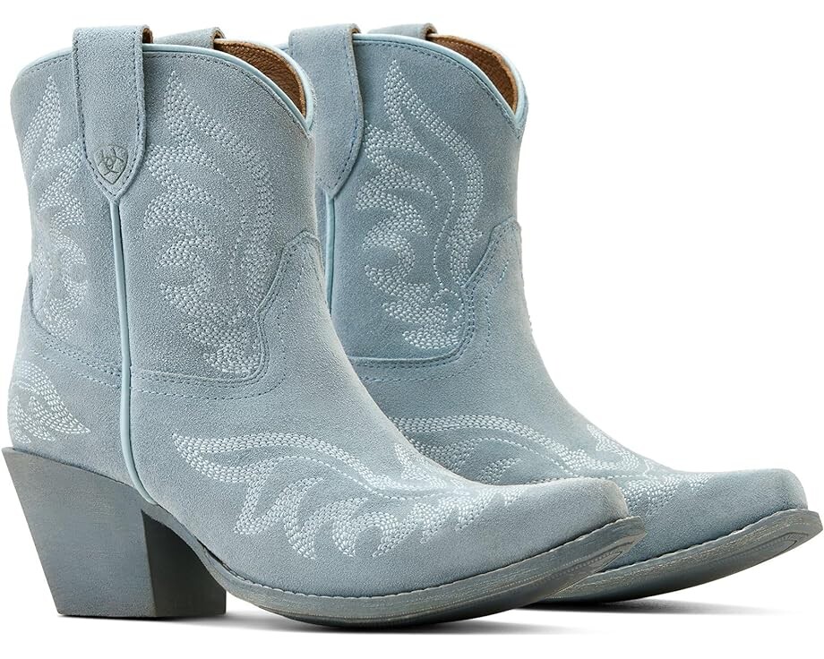 Сапоги женские Ariat Chandler Western ковбойские на каблуке, голубой