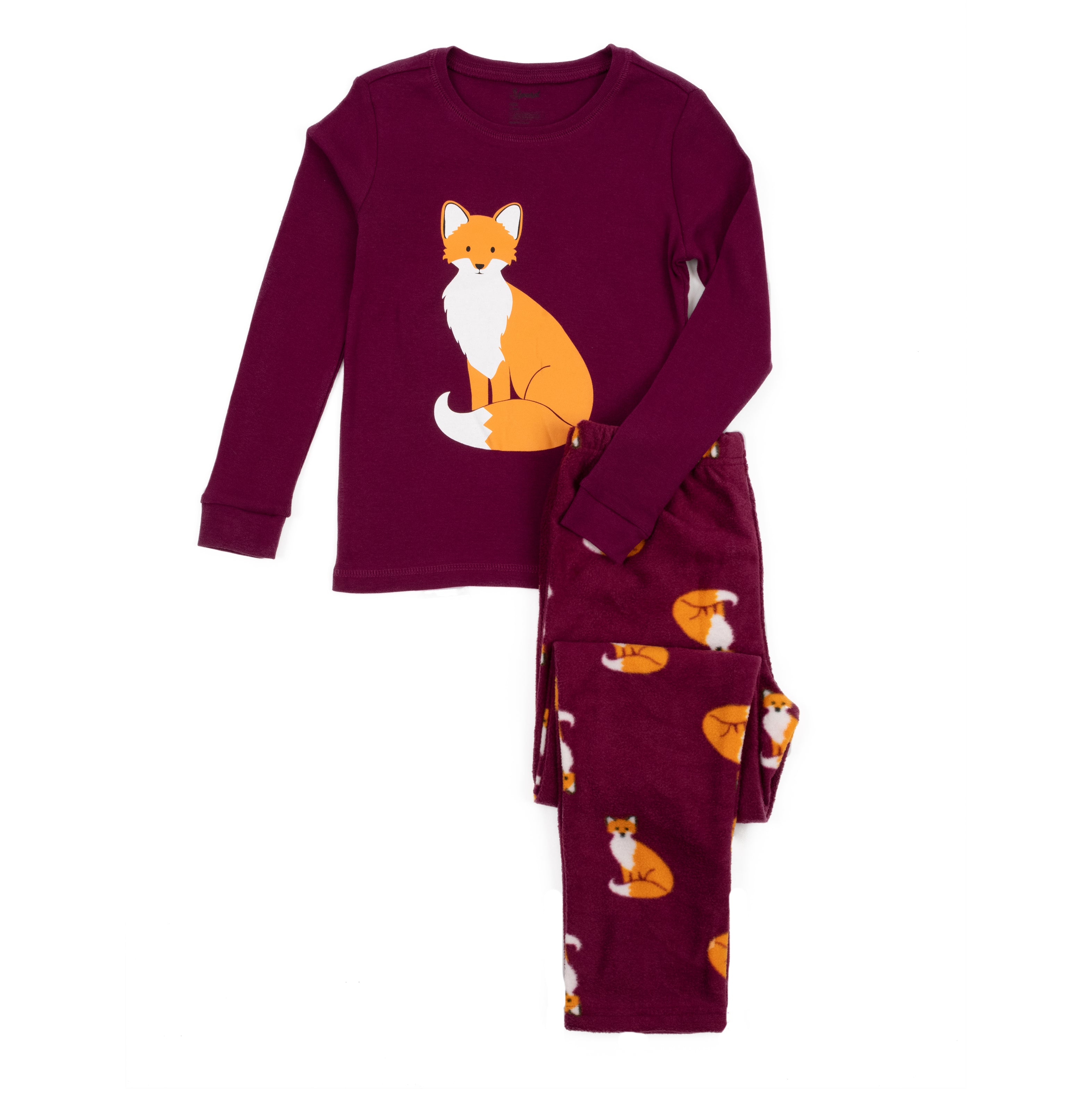 

Детская пижама из хлопка с флисовыми штанами Fox Leveret, Fox