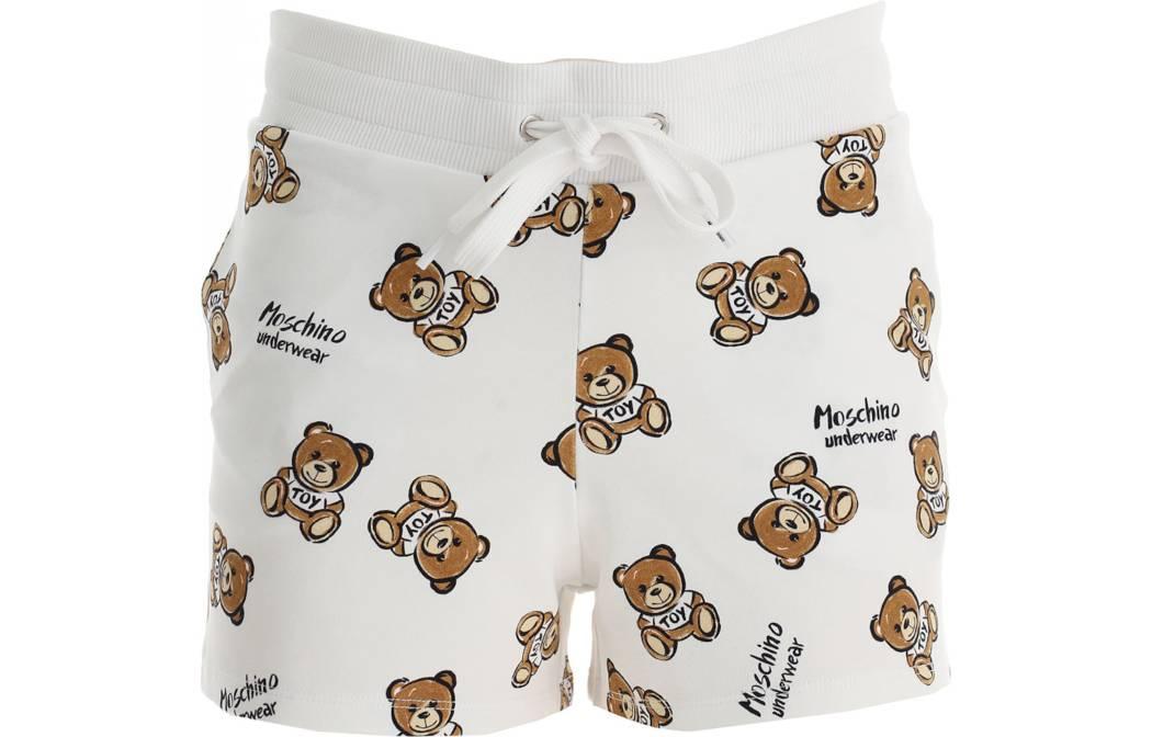 

Повседневные шорты женские белые MOSCHINO