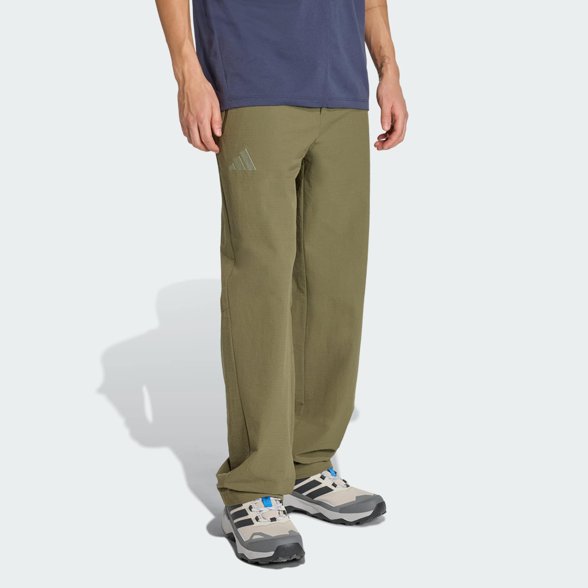 ADIDAS TERREX Уличные штаны Regular 'Xperior Clima365' в зеленом цвете — фото 2