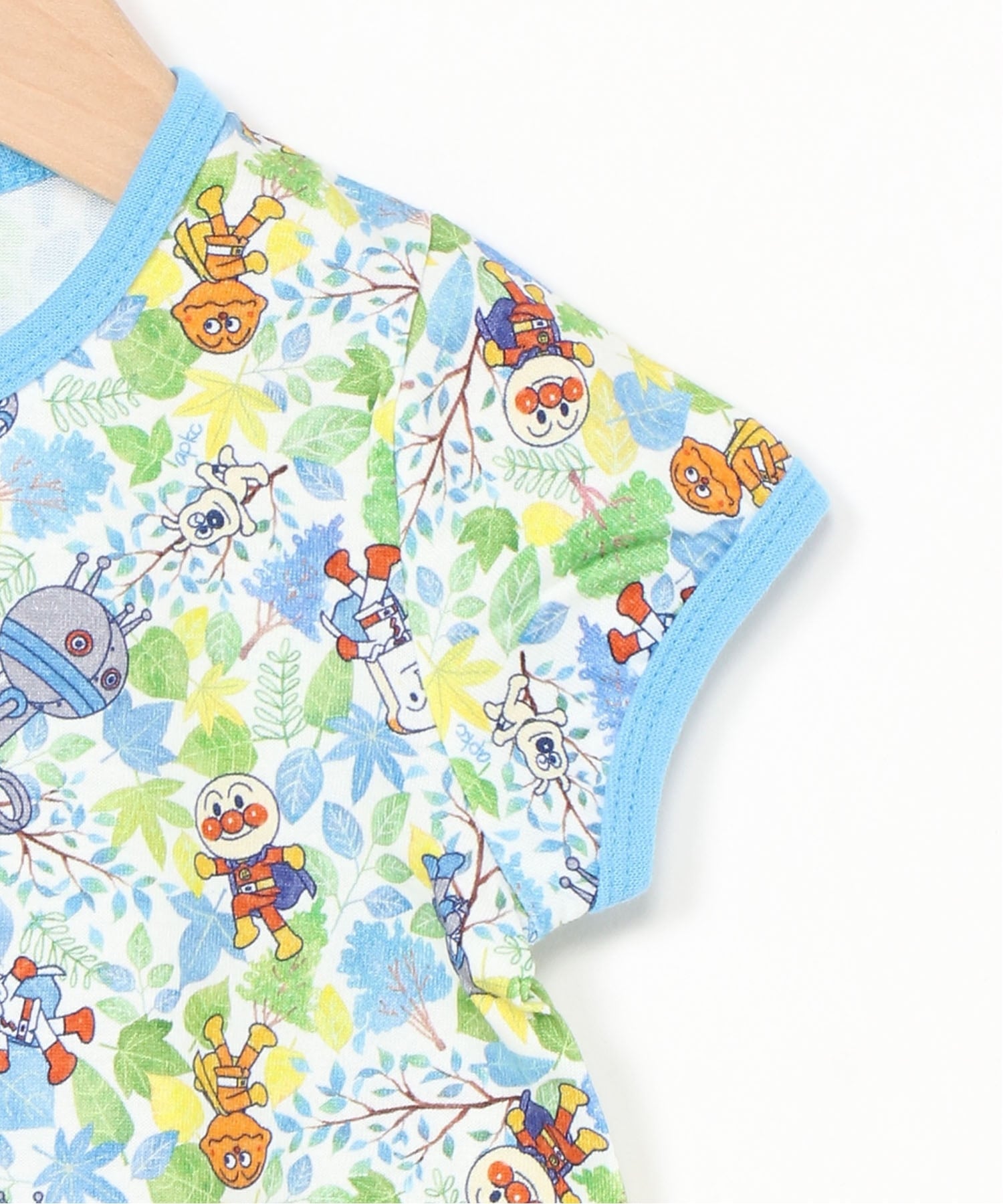 APKC/(K) Комбинезон с короткими рукавами и принтом по всей поверхности Anpanman Kids Collection, green — фото 2