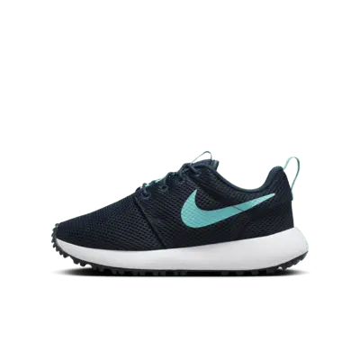 

Кроссовки Nike Roshe 2 G Jr., цвет Armory Navy/Black/White/Green Frost