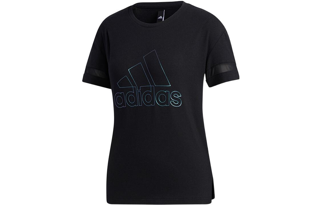 

Футболка женская черная Adidas