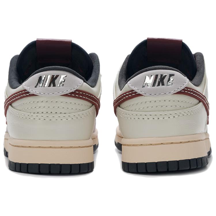 Nike Кроссовки для скейтбординга мужские dunk abrasion resistant low top white — фото 4