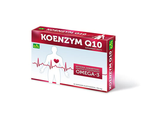 

GAL, коэнзим Q10, Добавка , 60 гибких капсул Inna marka