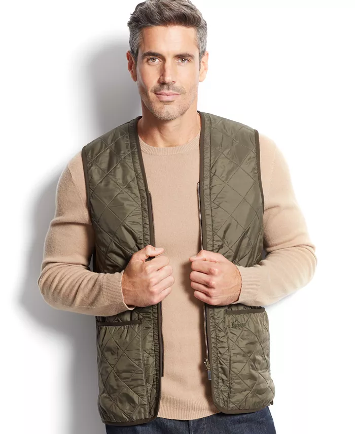 

Мужская утепленная жилетка Polar-Quilt Barbour, зеленый