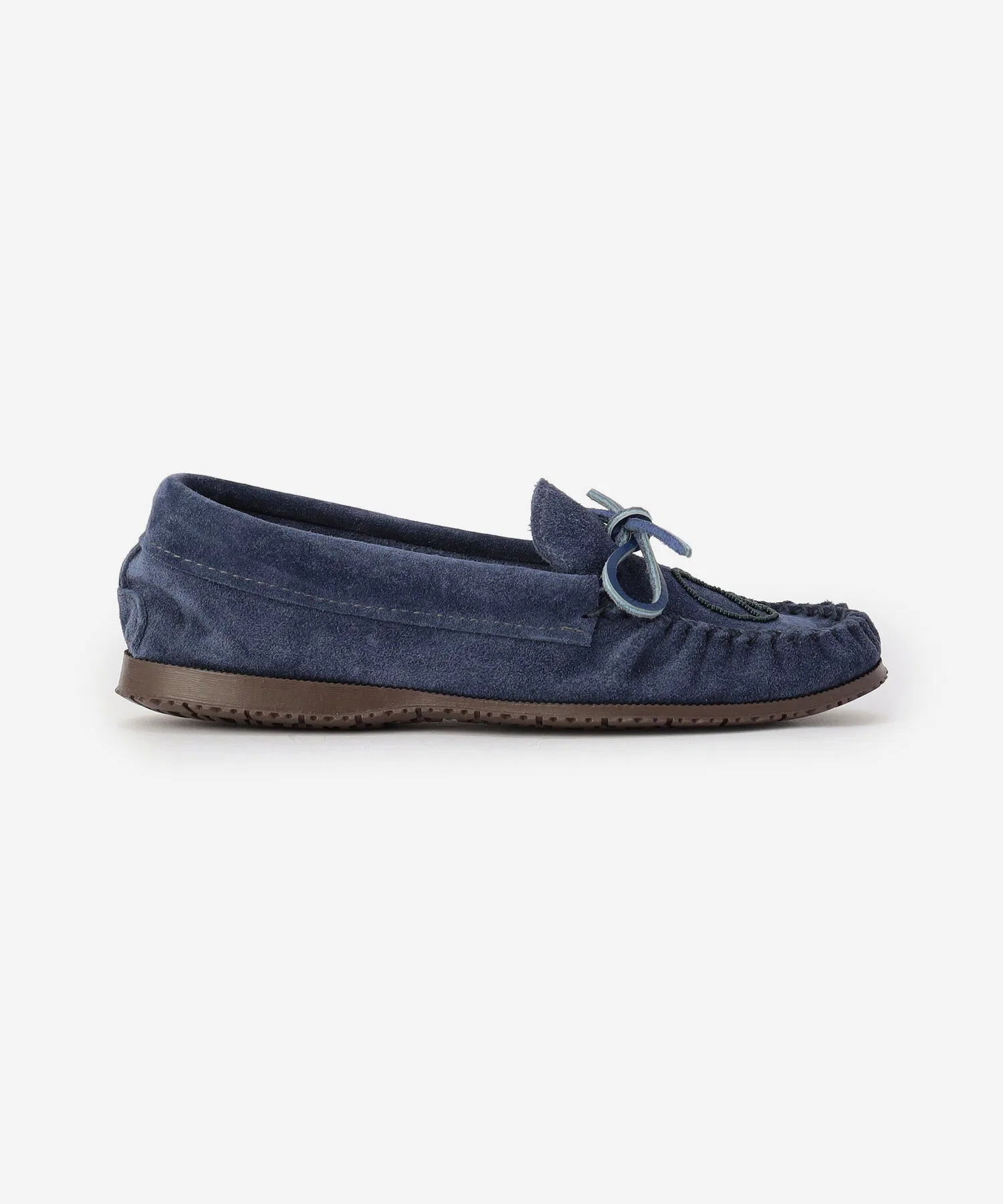 Мужские мокасины CHAMULA из замши с вышивкой BLUE — фото 2