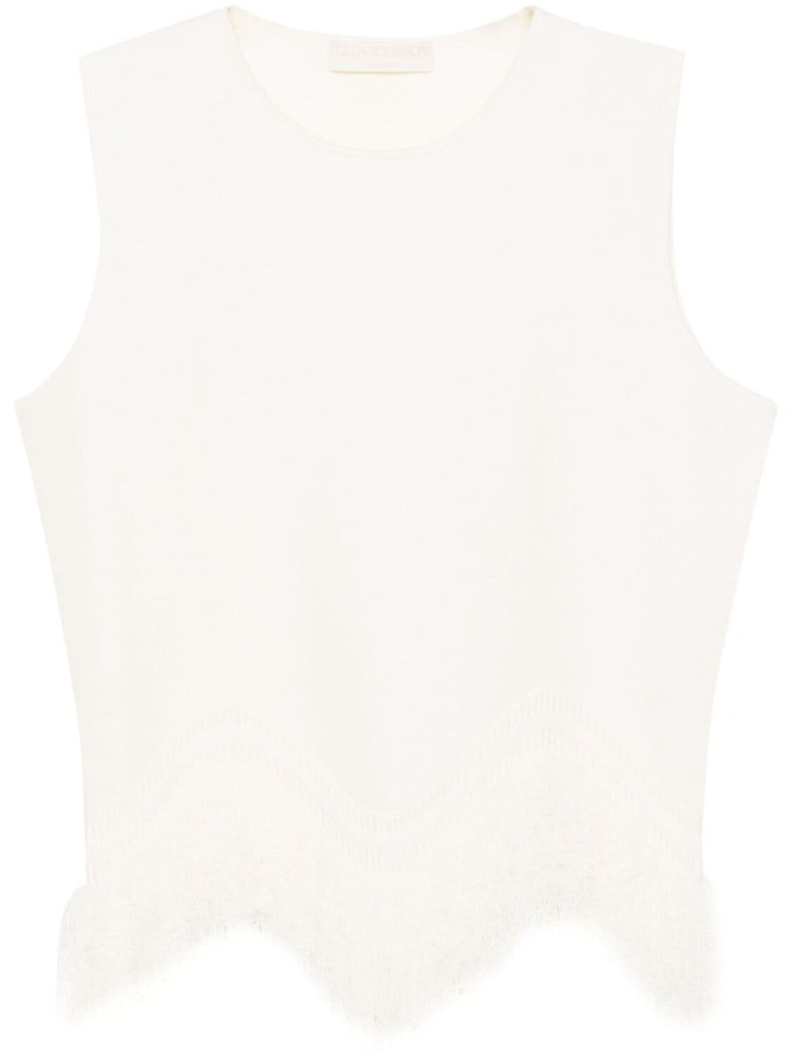 

Ulla Johnson топ Koa, нейтральный цвет
