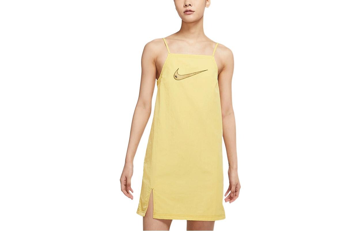 

Платье-комбинация женское желтое Nike