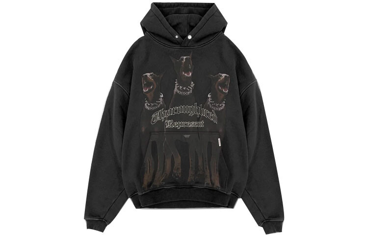 

REPRESENT ПРЕДСТАВИТЬ Мужская толстовка, Черный