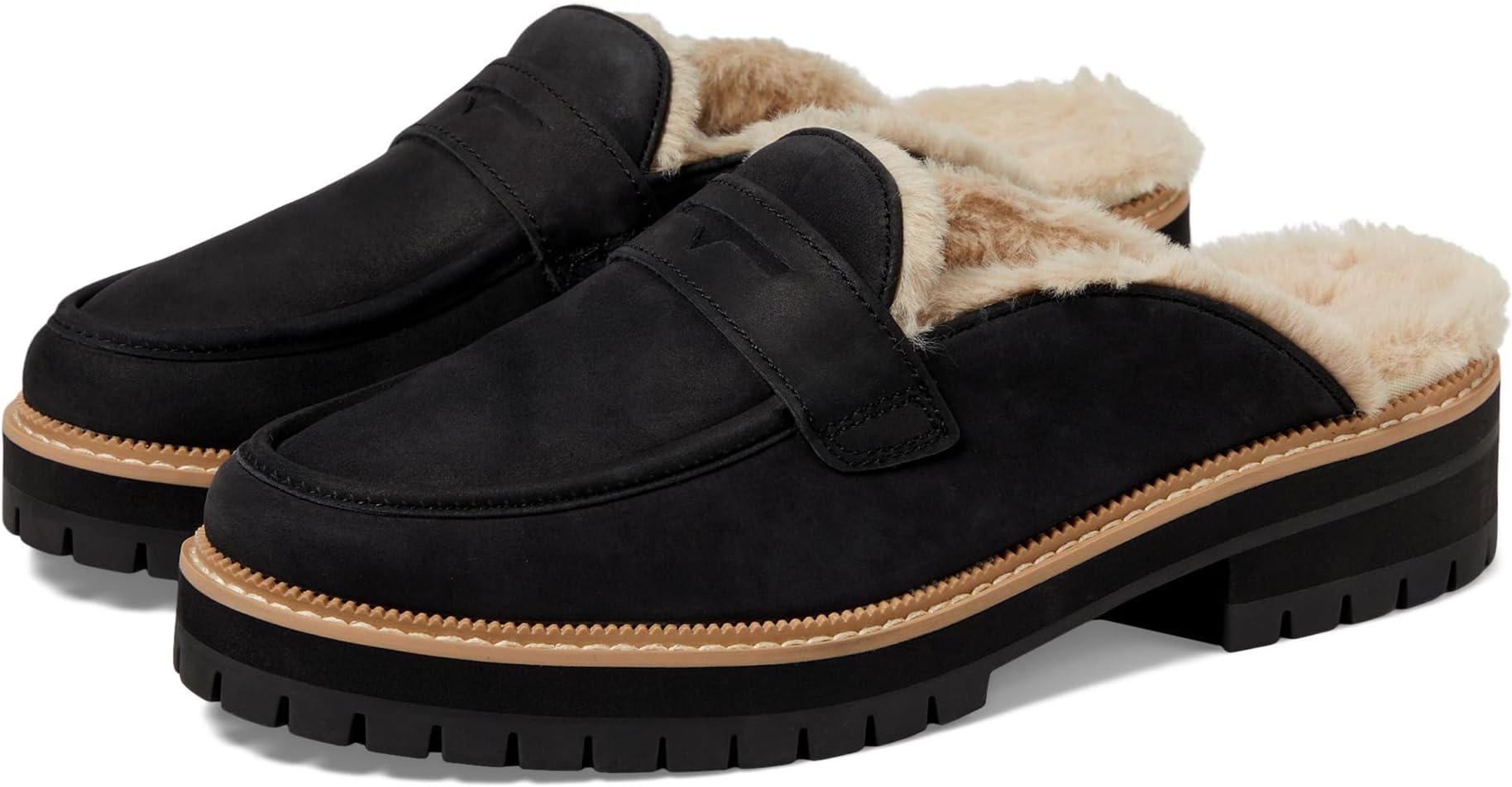 Лоферы TOMS Cara Mule, черный