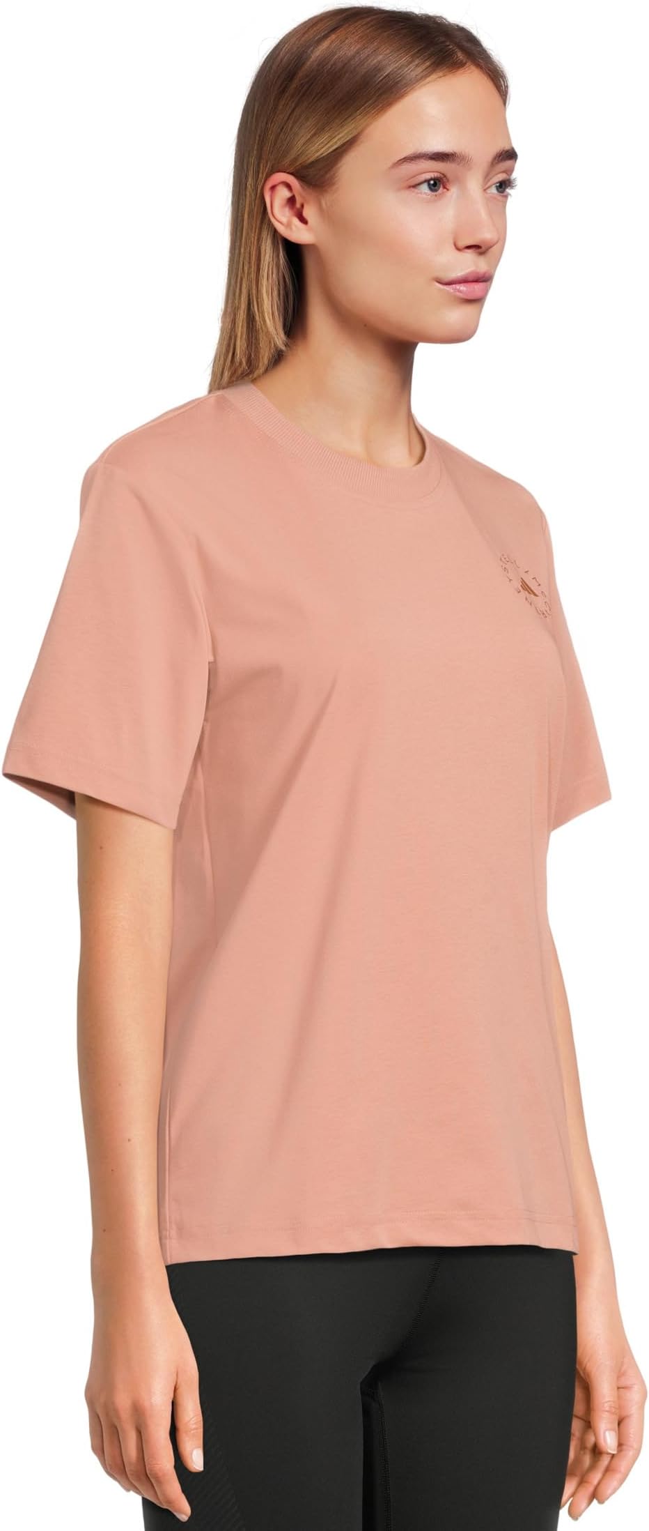 Футболка adidas by Stella McCartney Regular T-Shirt JX6776, цвет Light Rosewood — фото 2