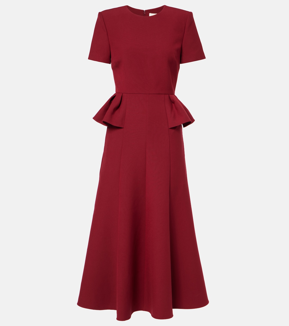 

Платье миди из крепа Roland Mouret, Maroon