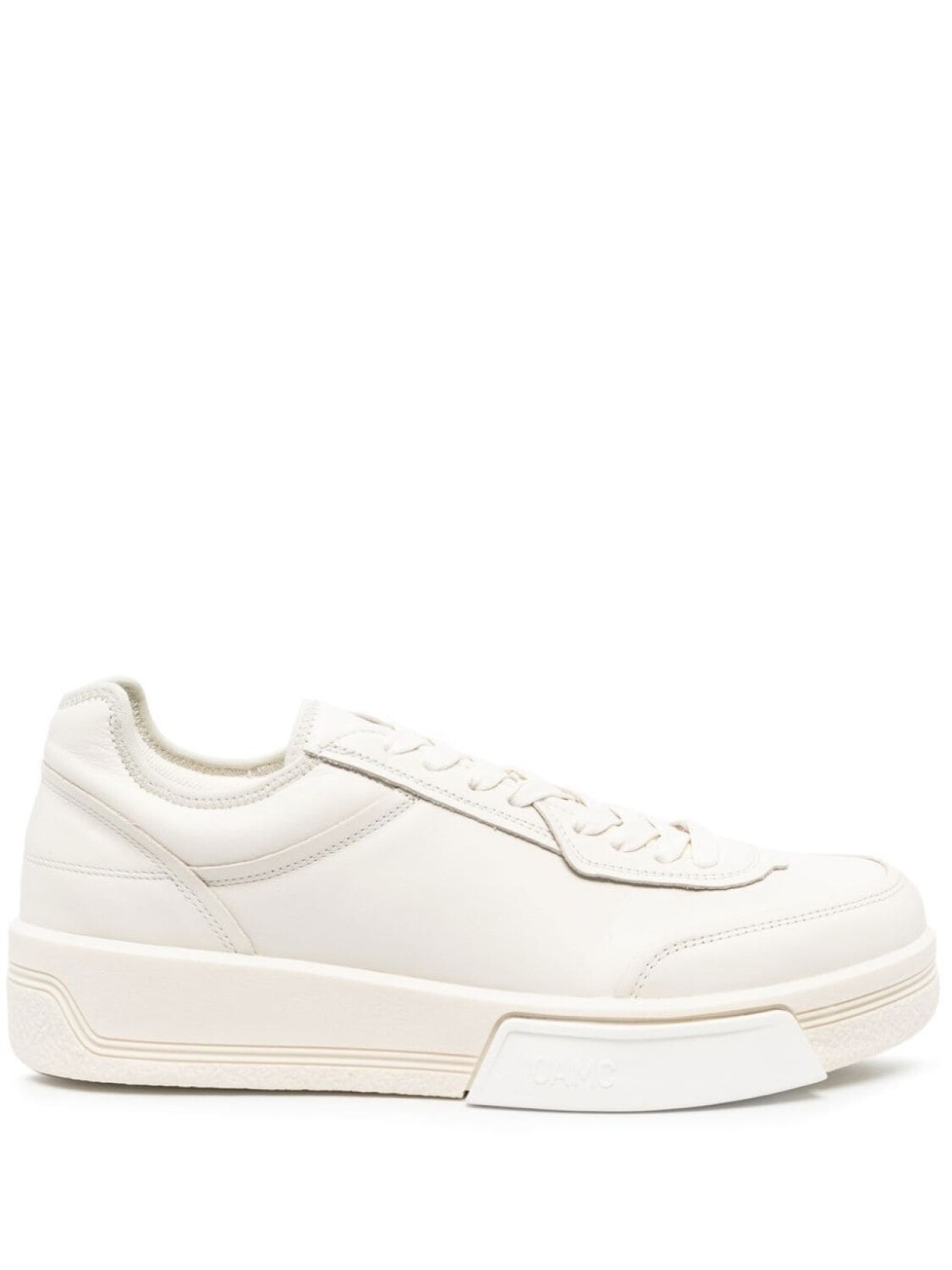 

OAMC leather low-top sneakers, белый