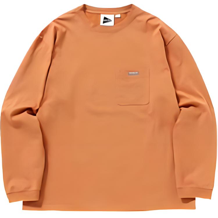 

And Wander футболка с логотипом Gramicci, оранжевый