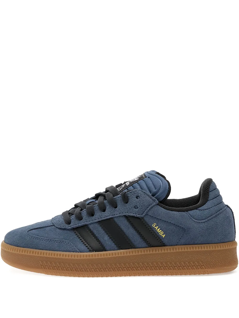 

Кроссовки Samba с тремя полосками adidas, синий