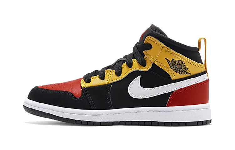 

Кроссовки Jordan 1 Mid SE PS Amarillo Team Orange