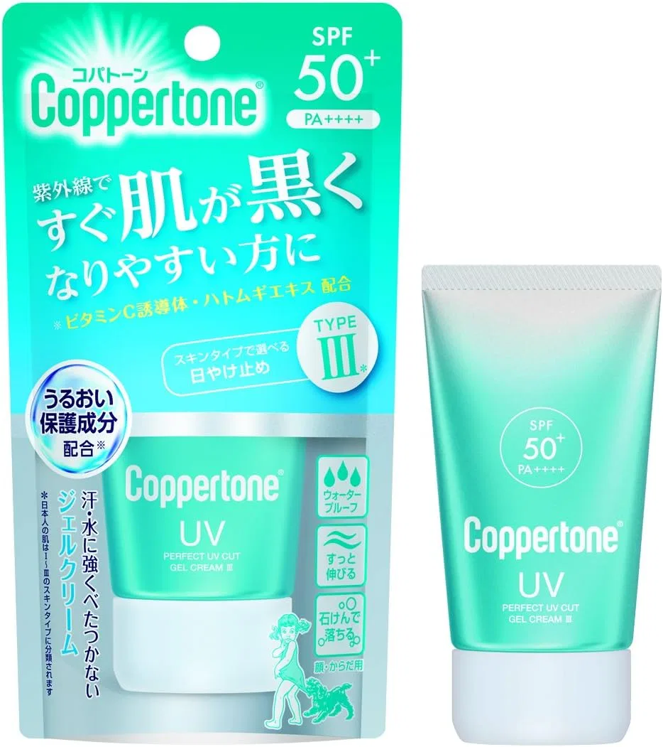 Солнцезащитный крем-гель Coppertone Perfect UV Protection Gel Cream III, 40 г