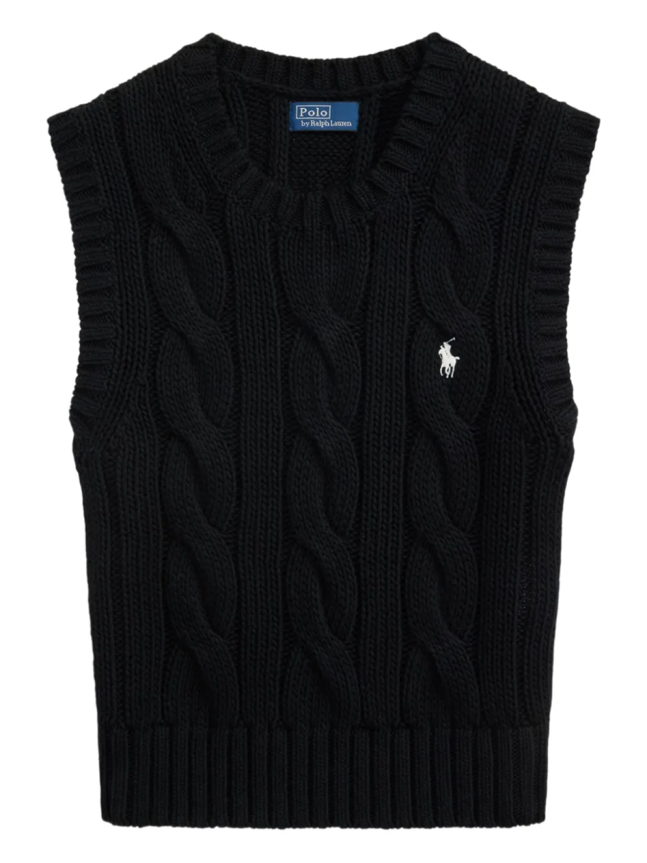 

Polo Ralph Lauren жилет фактурной вязки