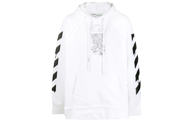 

OFF-WHITE OFF WHITE Толстовка с принтом «Dipping Arrow»