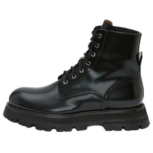 Кроссовки wander boot 'black' Alexander Mcqueen, черный