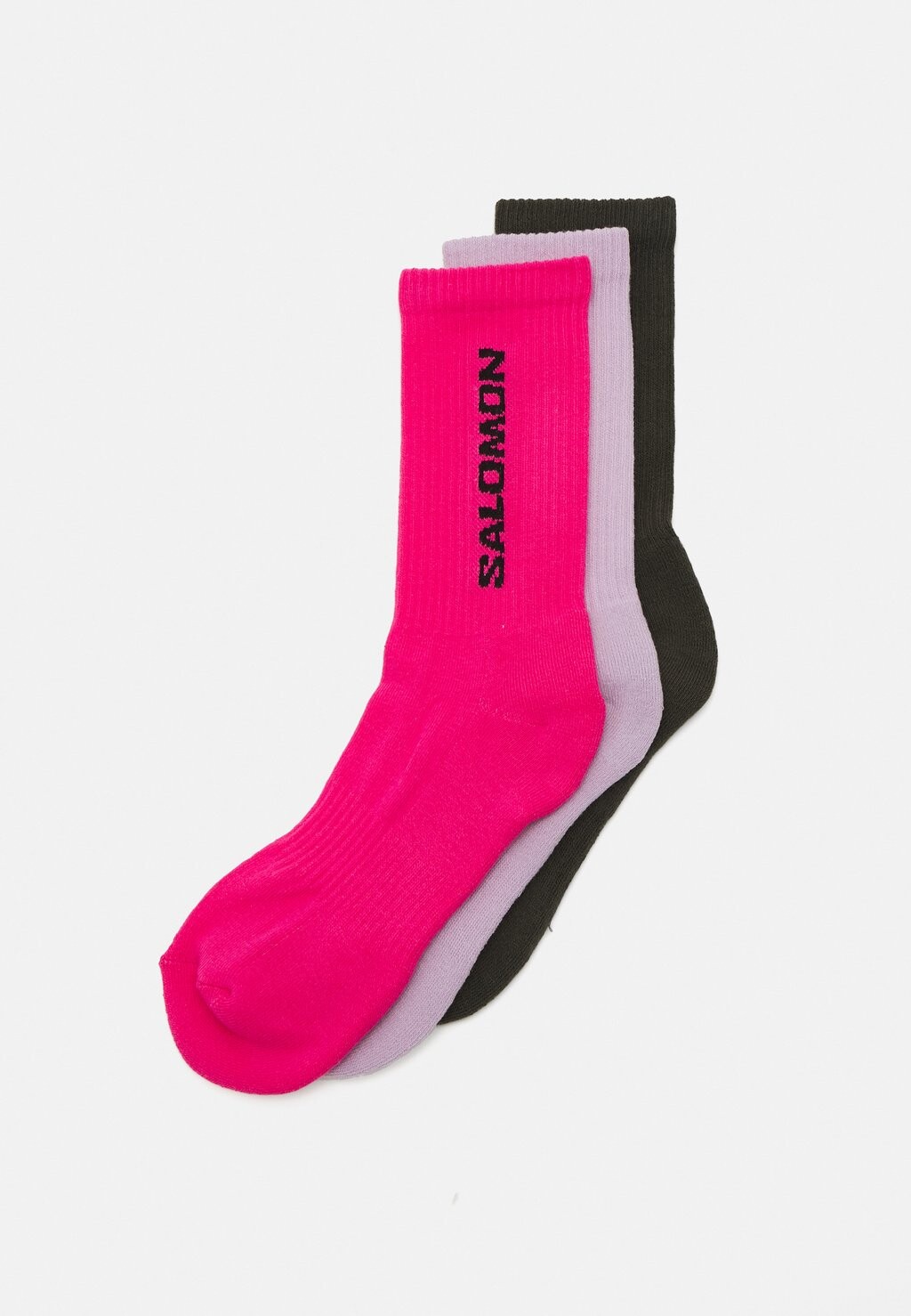 

Носки EVERYDAY CREW UNISEX 3 PACK Salomon, розовый