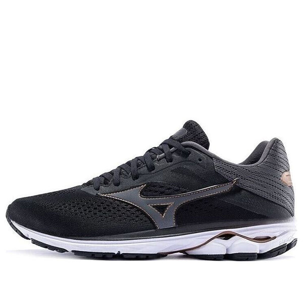 Кроссовки wave rider 23 'black' Mizuno, черный