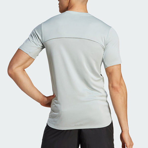 Футболка с дизайном 4 training heat.rdy hiit training tee Adidas, серебряный — фото 3
