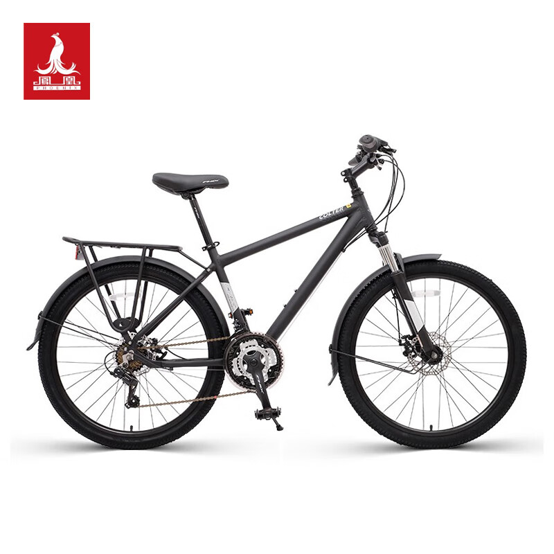 

Phoenix Phoenix FNIX Phoenix Cool Mountain Bike Черный 26 дюймов Подходит для Shimano 155-185 см 21 скорость