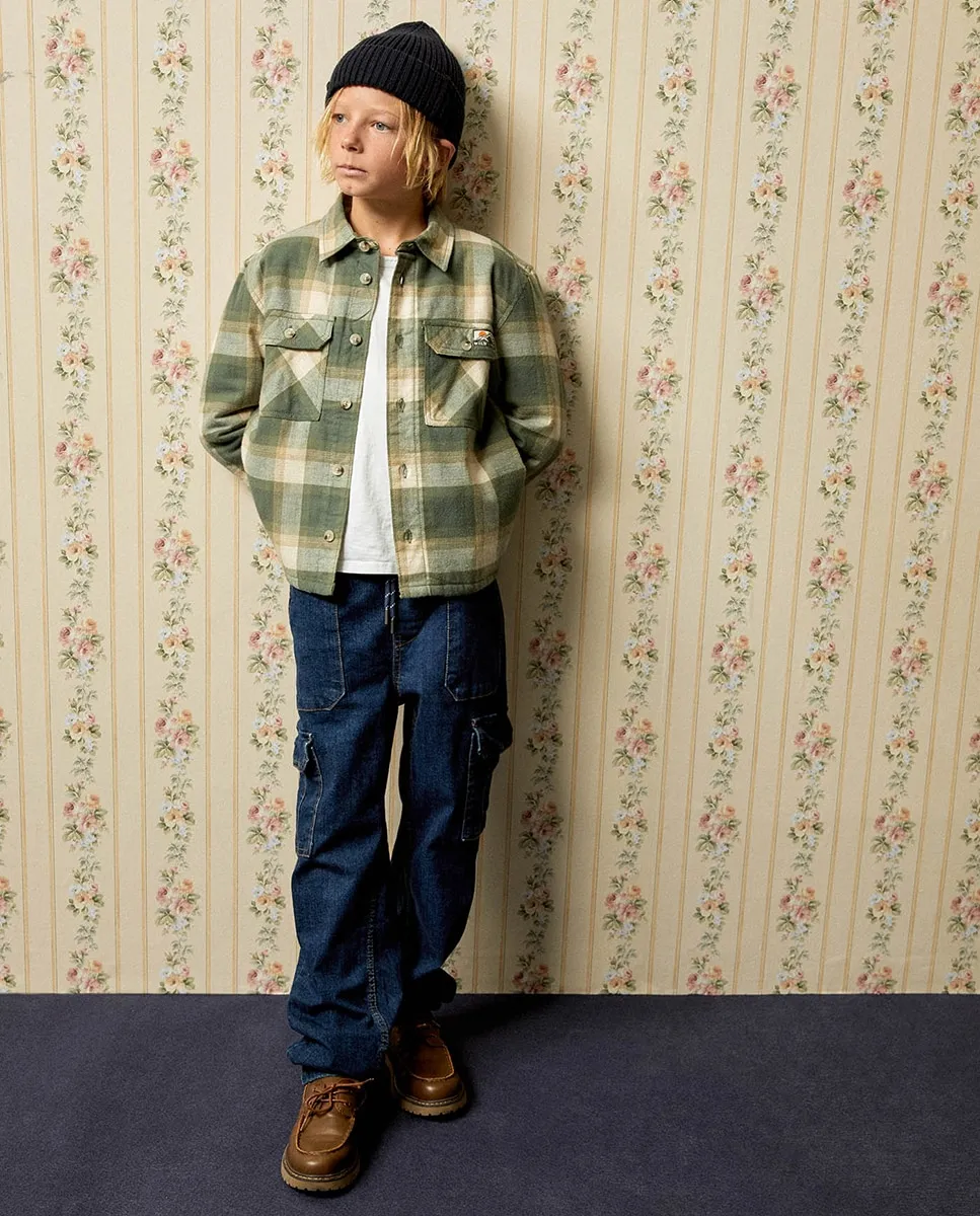 

Джинсовые cargo Sfera, темно-синий