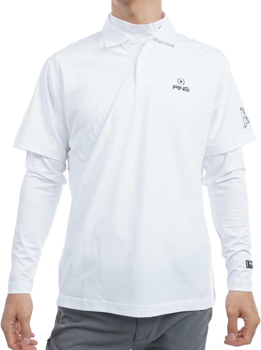 

Мужской многослойный комплект Pin Apparel 621-4260801 (рубашка с высоким воротником / рубашка-поло) / для гольфа, 030белый Ping Apparel