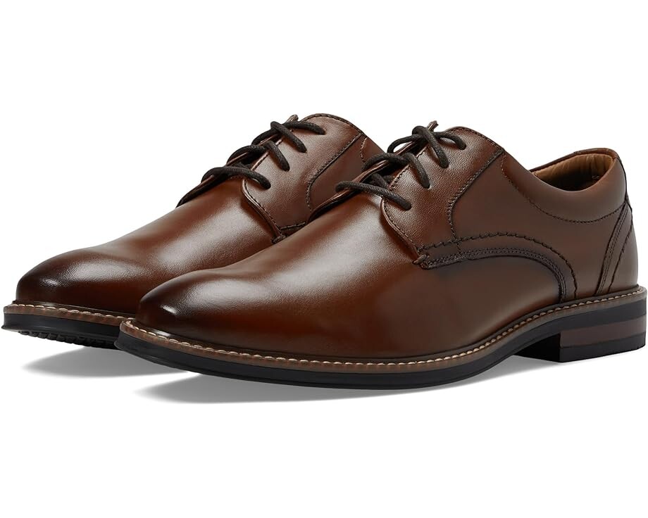 

Оксфорды Nunn Bush Calderone Plain Toe, цвет Cognac