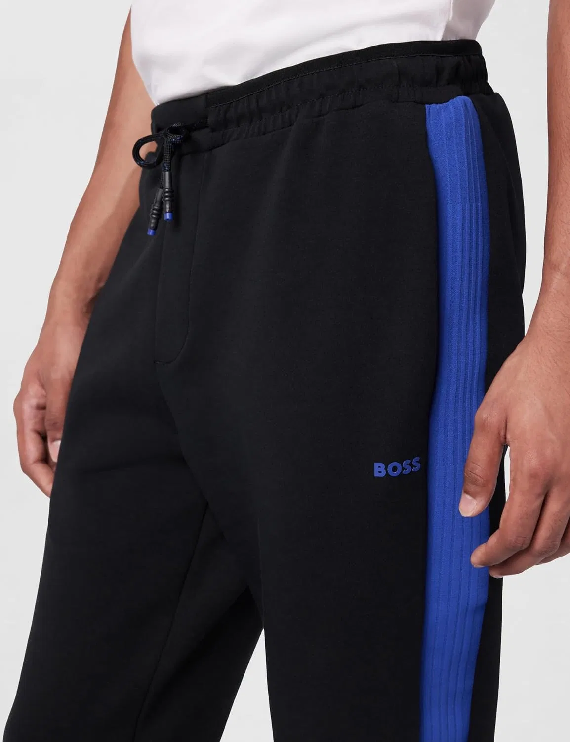 Спортивные брюки-джоггеры BOSS Men's Line Logo для мужчин — фото 3
