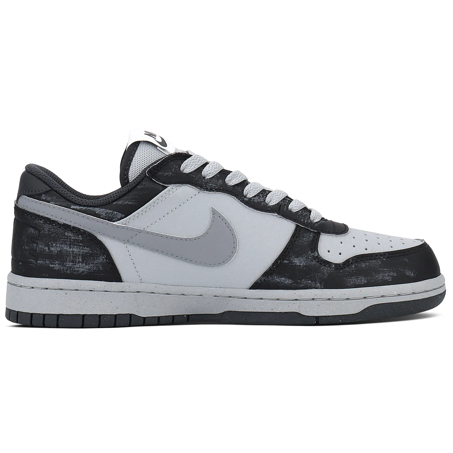 Nike Кроссовки Big Low top Skateboard Shoes мужские Black Gray — фото 3