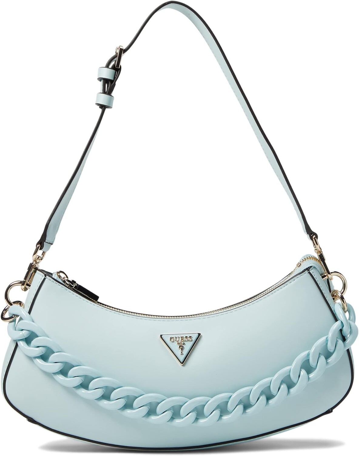 

Сумка GUESS Corina Top Zip Shoulder Bag, цвет Ice Blue, Синий, Сумка GUESS Corina Top Zip Shoulder Bag, цвет Ice Blue
